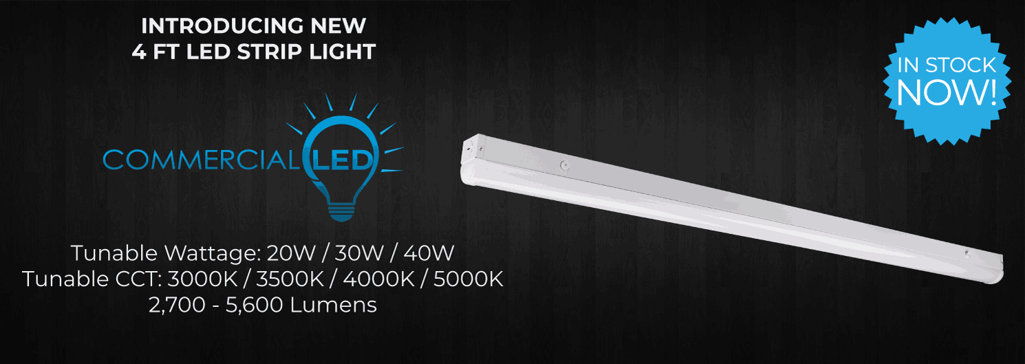 New 4Ft LED Strip Light